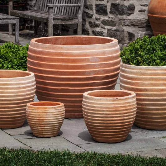 Elia Planter - Terra Cotta - S/5