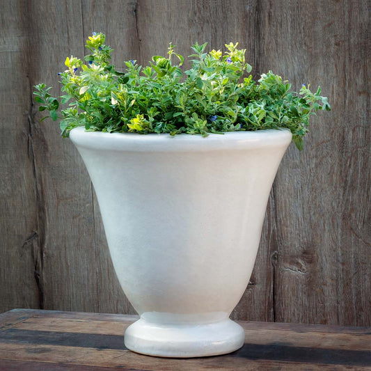 Jacqueline Urn - Antique White - S/1