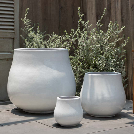 Nimbus Planter - Antique White - S/3
