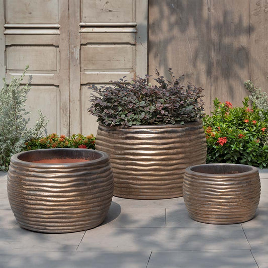 Montauk Planter - Bronze - S/3