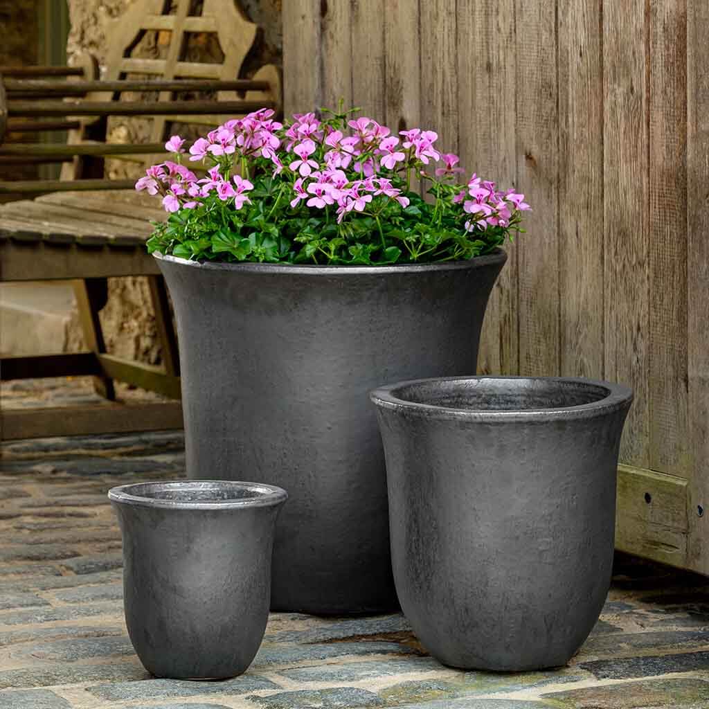 Campana Planter - Graphite - S/3