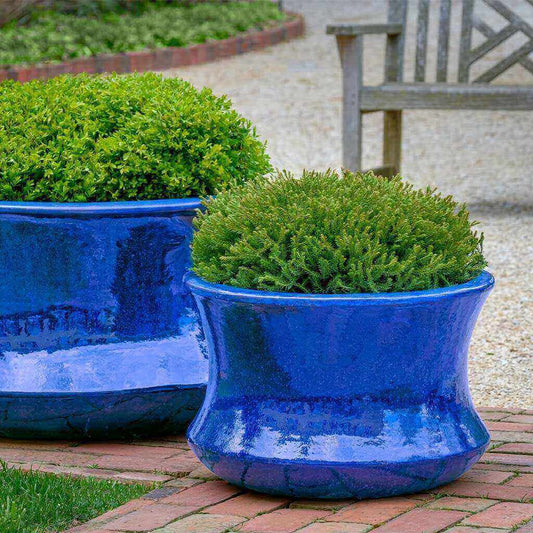 Jura Planter - Riviera Blue - S/2