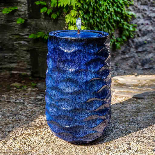Rumba Fountain, Tall - Riviera Blue