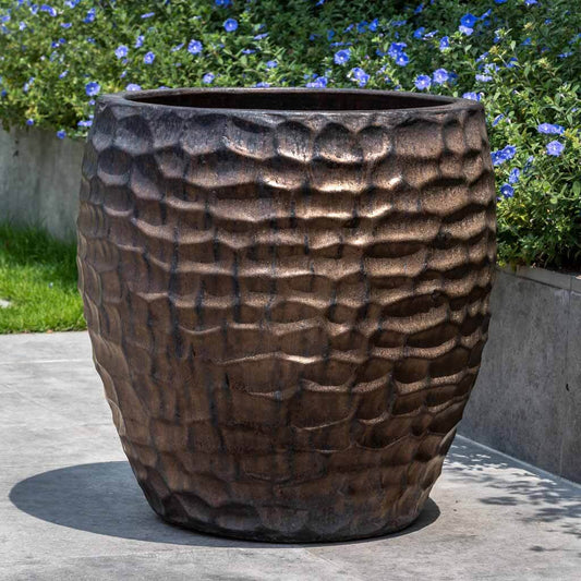 Kowloon Planter - Bronze - S/2