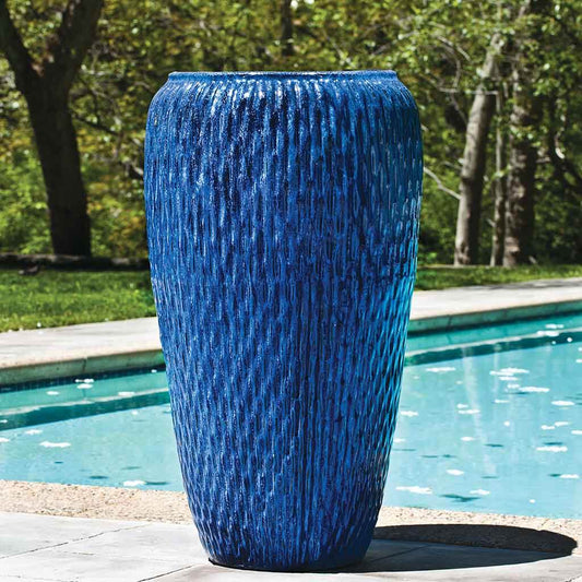 Talavera Jar - Riviera Blue - S/1