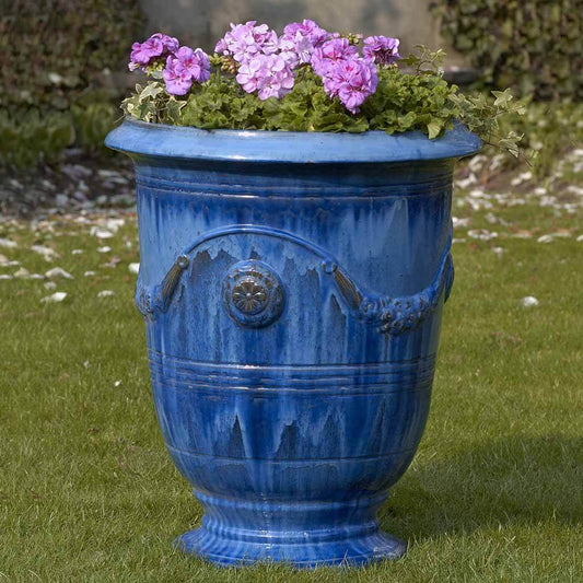 Anduze Urn - Riviera Blue - S/3