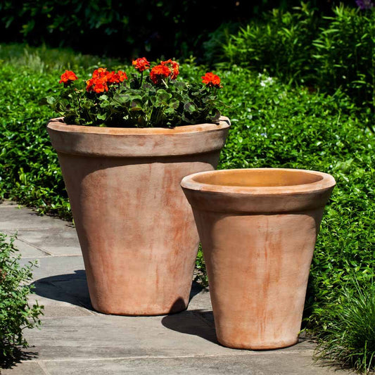 Usuki Planter - Terra Cotta - S/2