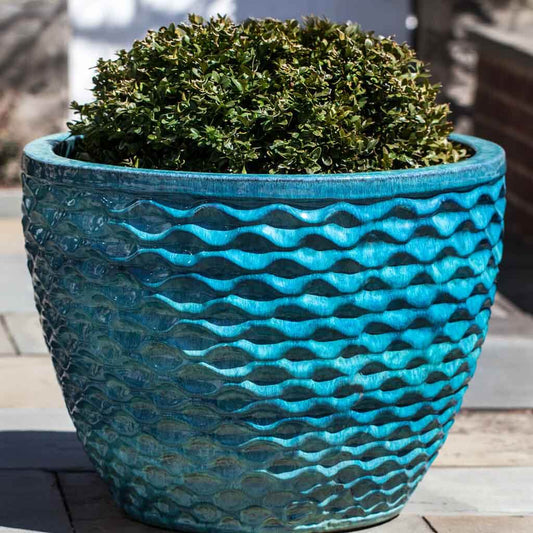 Honeycomb Planter - Aqua - S/4