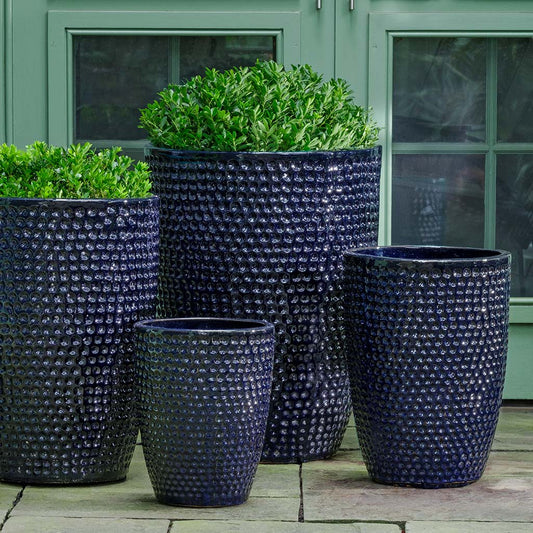 Coin Pot, Tall - Sapphire - S/4