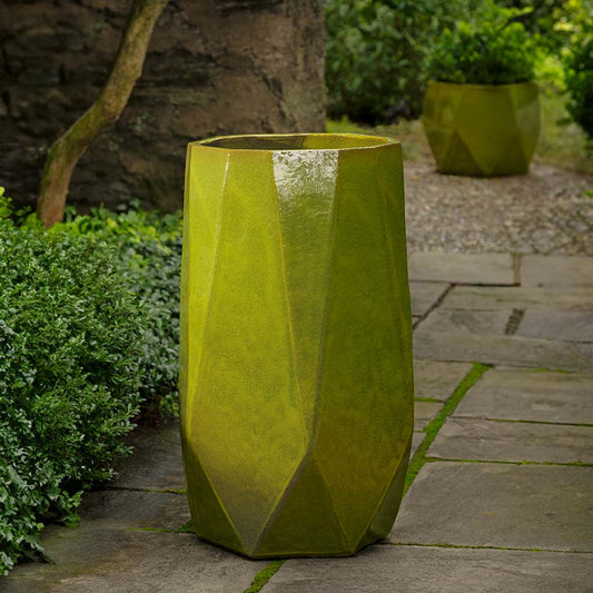 Prism Planter, Tall - Emerald