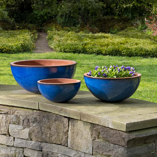 Glenside Bowl - Riviera Blue - S/3