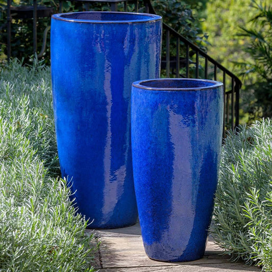 Rioja Planter - Riviera Blue - S/2