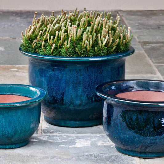 Alegre Planter - Indigo Rain - S/3
