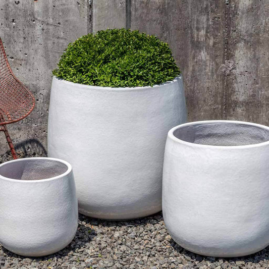 Potrero Planter - White  - S/3