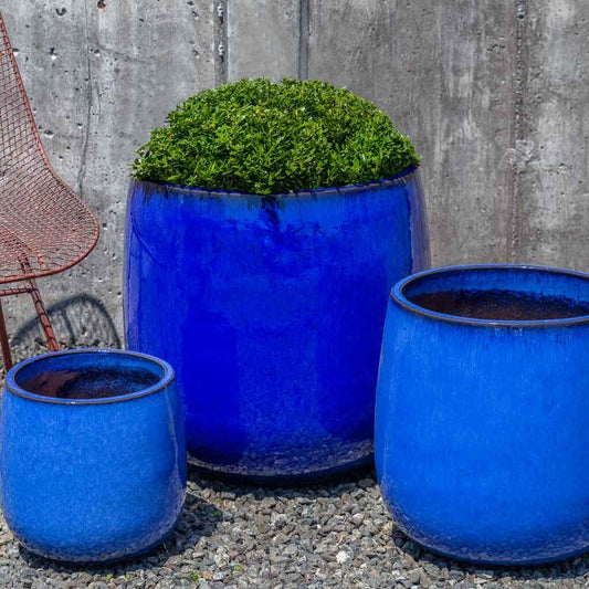Potrero Planter - Riviera Blue - S/3