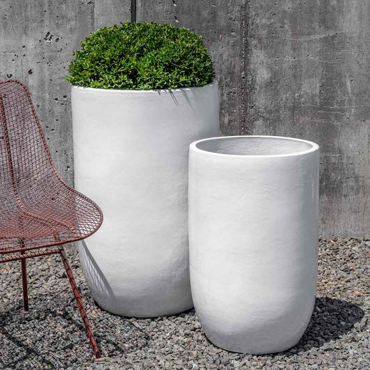 Cole Planter - White  - S/2
