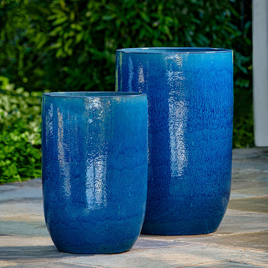 Cole Planter - Cerulean Blue - S/2