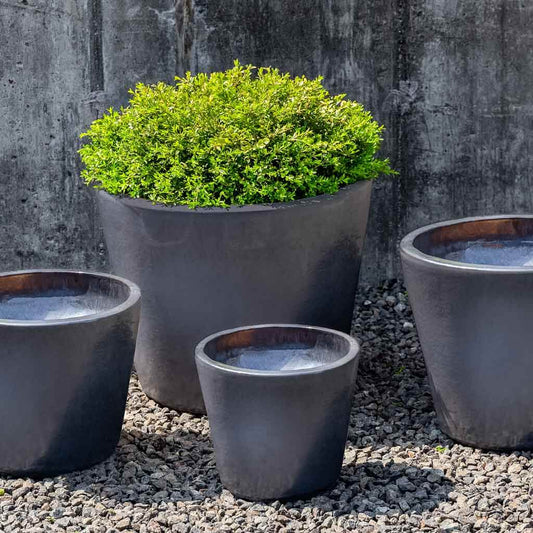 Portale Planter - Metal Grey - S/4