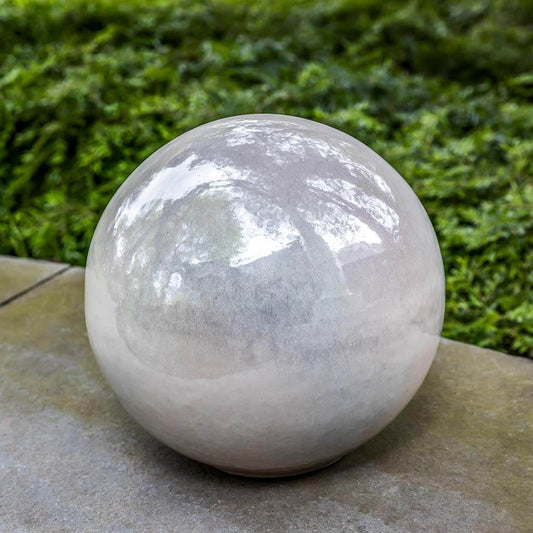 Glazed Sphere, Medium - Pearl - S/1
