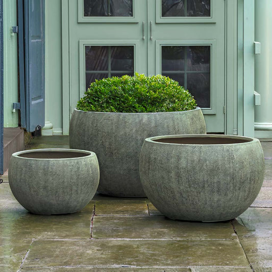 Md Wakefield Planter - Verdigris Lite