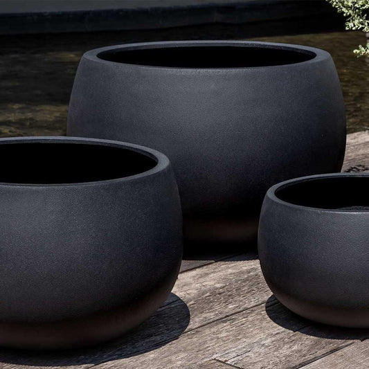 Md Norfolk Planter - Onyx Black Lite