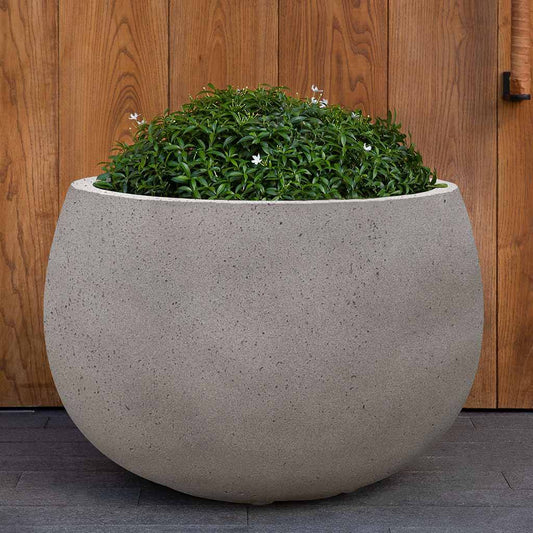 Lg Norfolk Planter - Stone Grey Lite