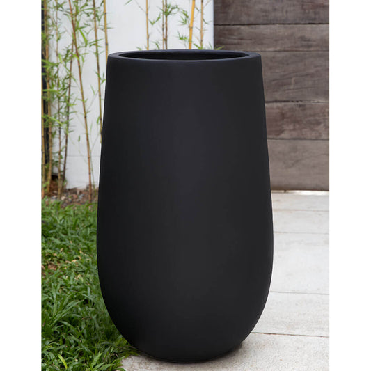 Sm Mews Planter - Onyx Black Lite
