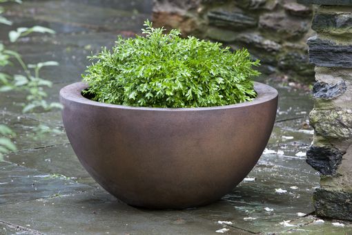 Md Piccadilly Planter - Rust Lite