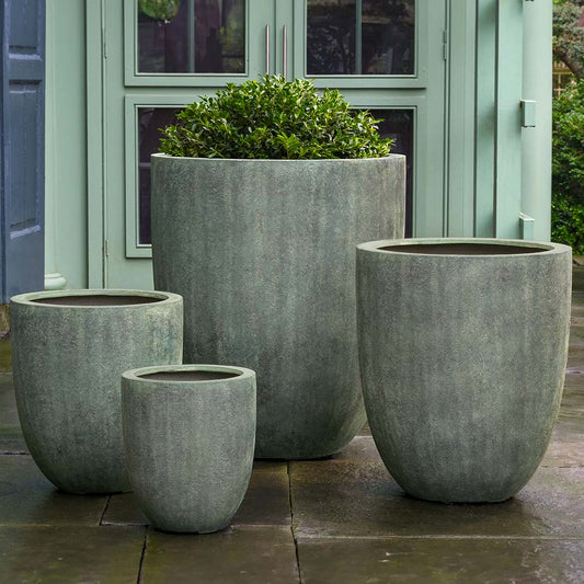 Lg Bradford Planter - Verdigris Lite