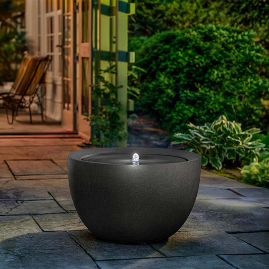 Tucson Fountain - Charcoal Lite