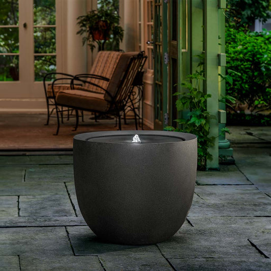 Alameda Fountain - Charcoal Lite