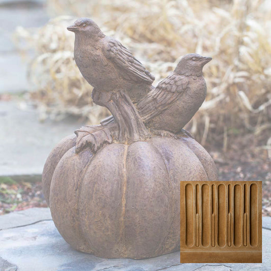 Birds on Pumpkin