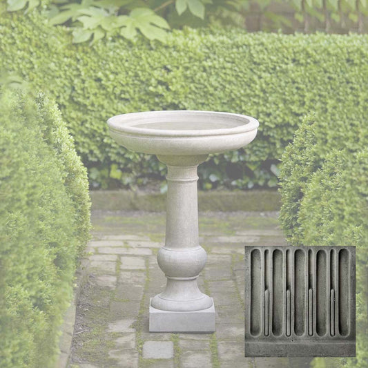 Williamsburg Tea Table Birdbath