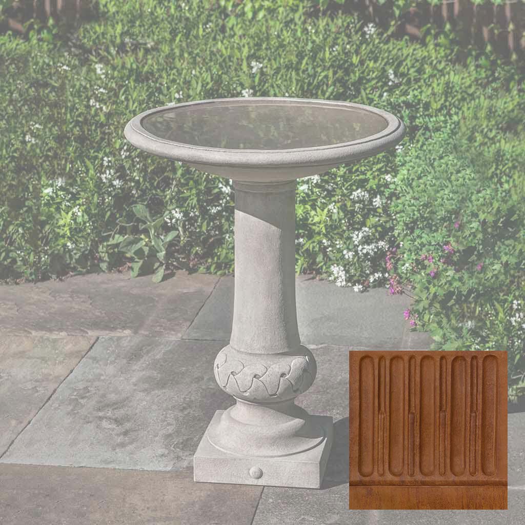 Williamsburg Knot Garden Birdbath