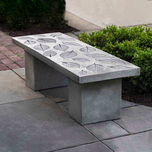 Hydrangea Leaf Bench