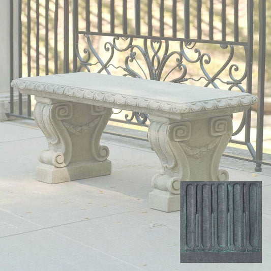 Longwood Main Fountain Garden Bench