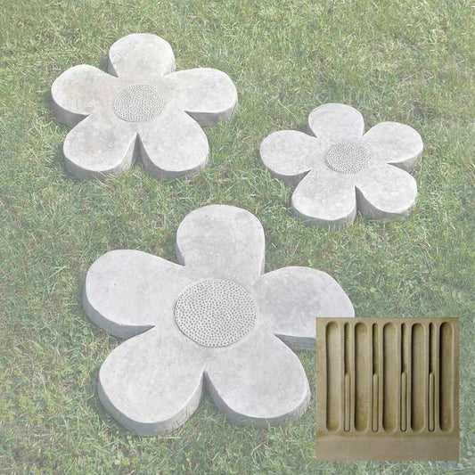 Flower Power Stepping Stone Set
