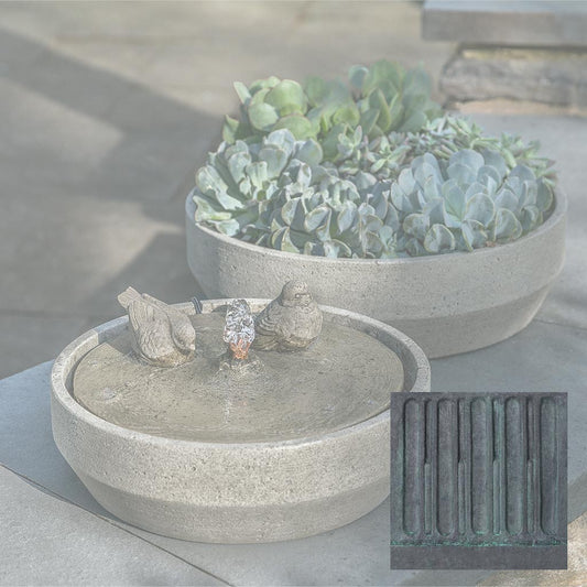 Beveled Songbird Fountain