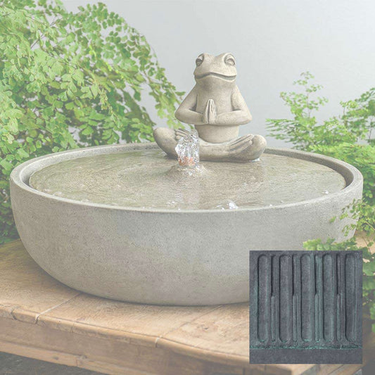 Yoga Frog Fountain
