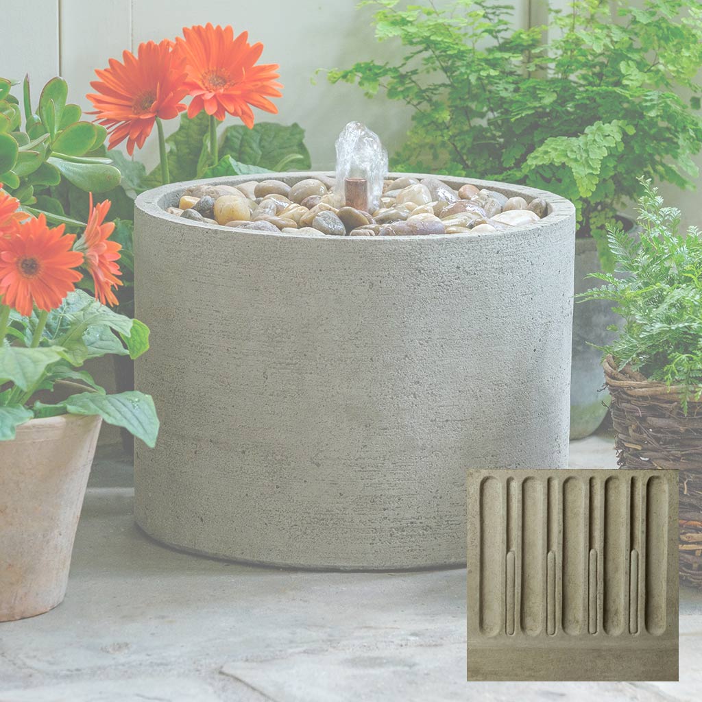 Salinas Pebble Fountain, Low