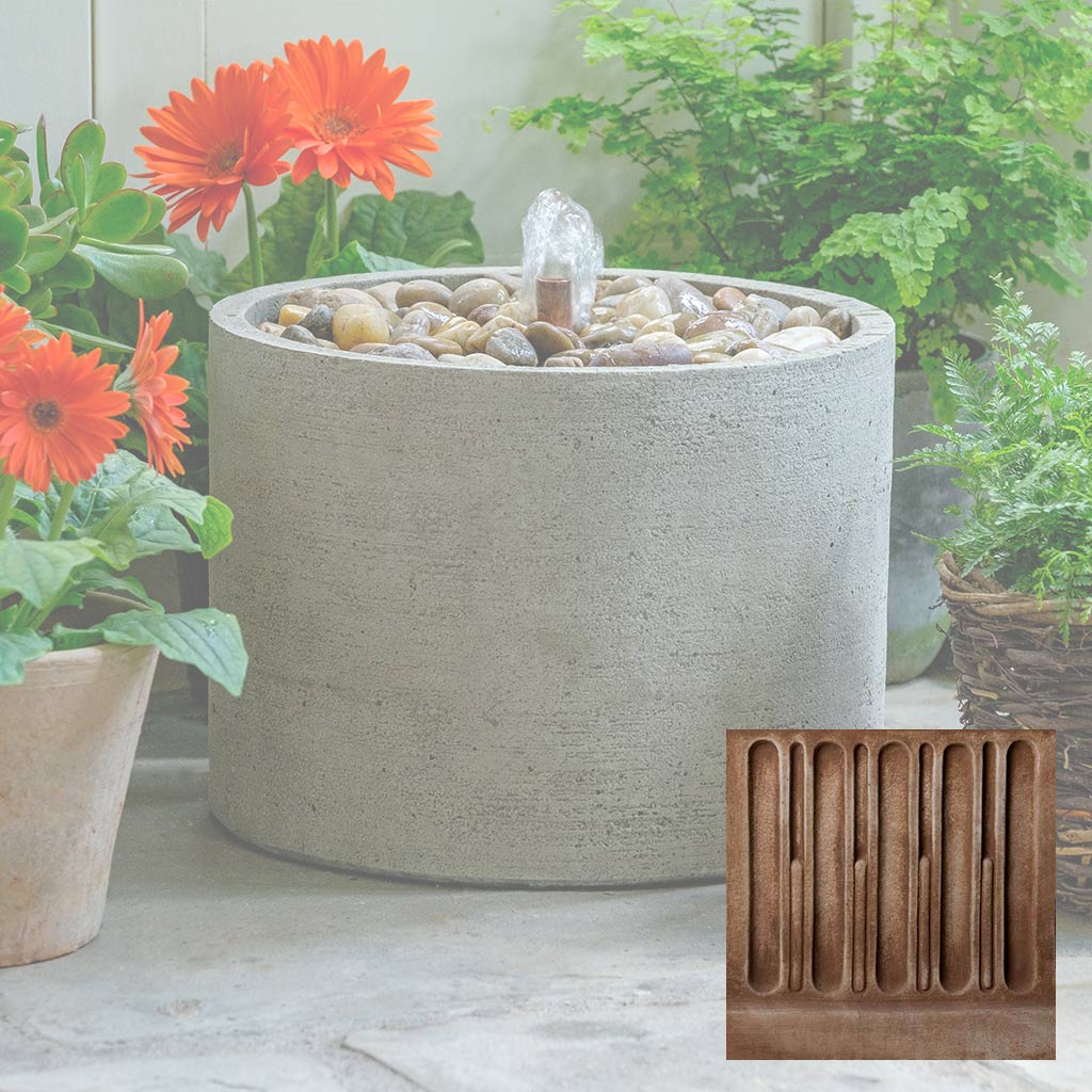 Salinas Pebble Fountain, Low