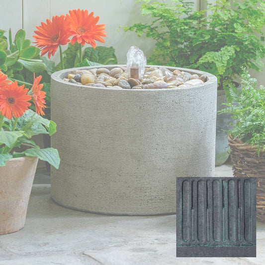 Salinas Pebble Fountain, Low