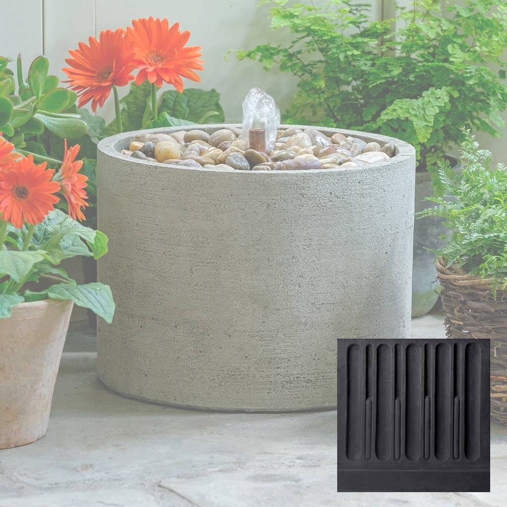 Salinas Pebble Fountain, Low