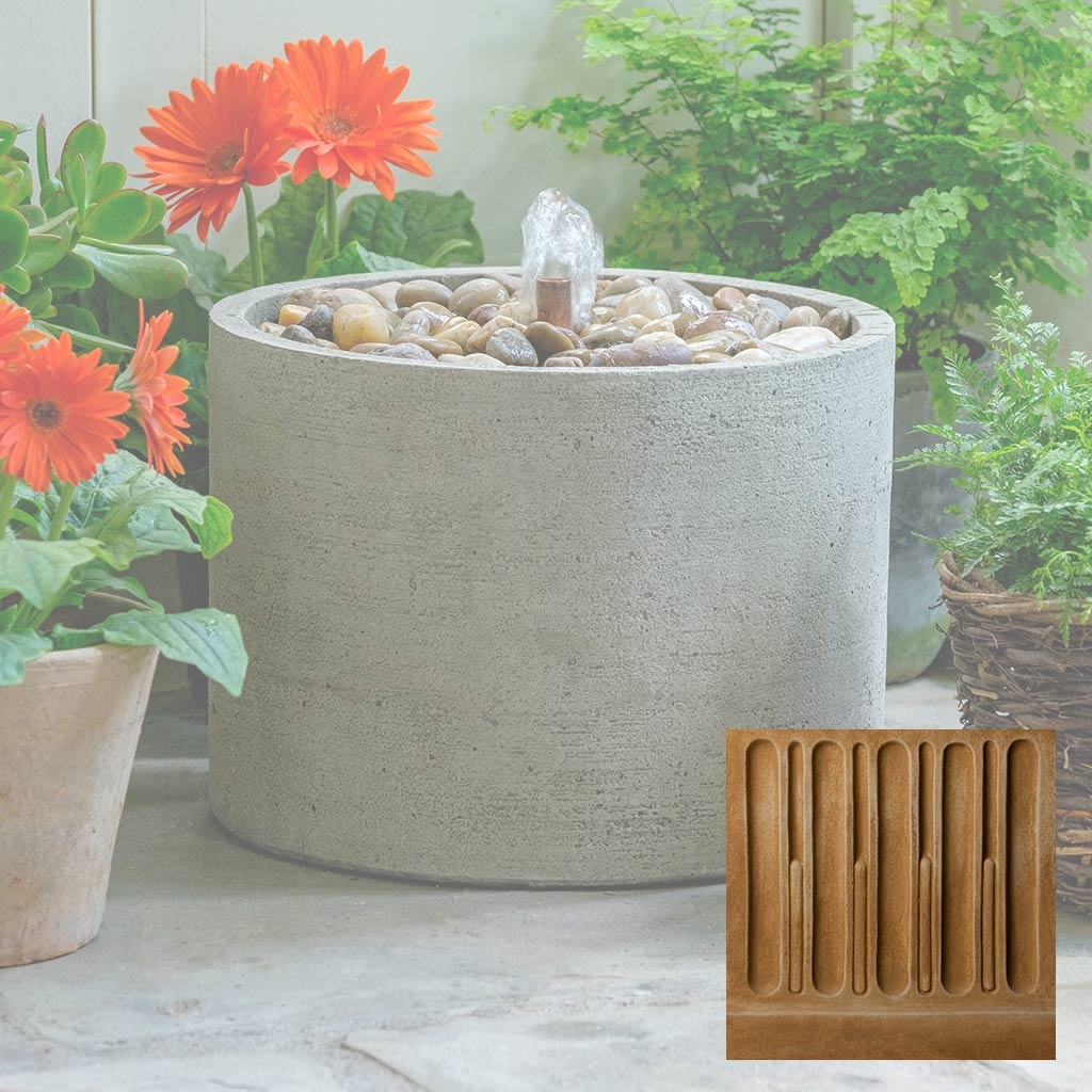 Salinas Pebble Fountain, Low