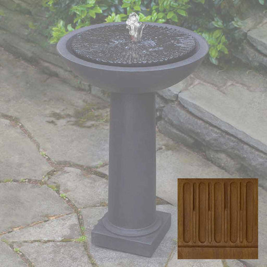 Equinox Birdbath Fountain