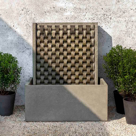 Large M Weave Fountain