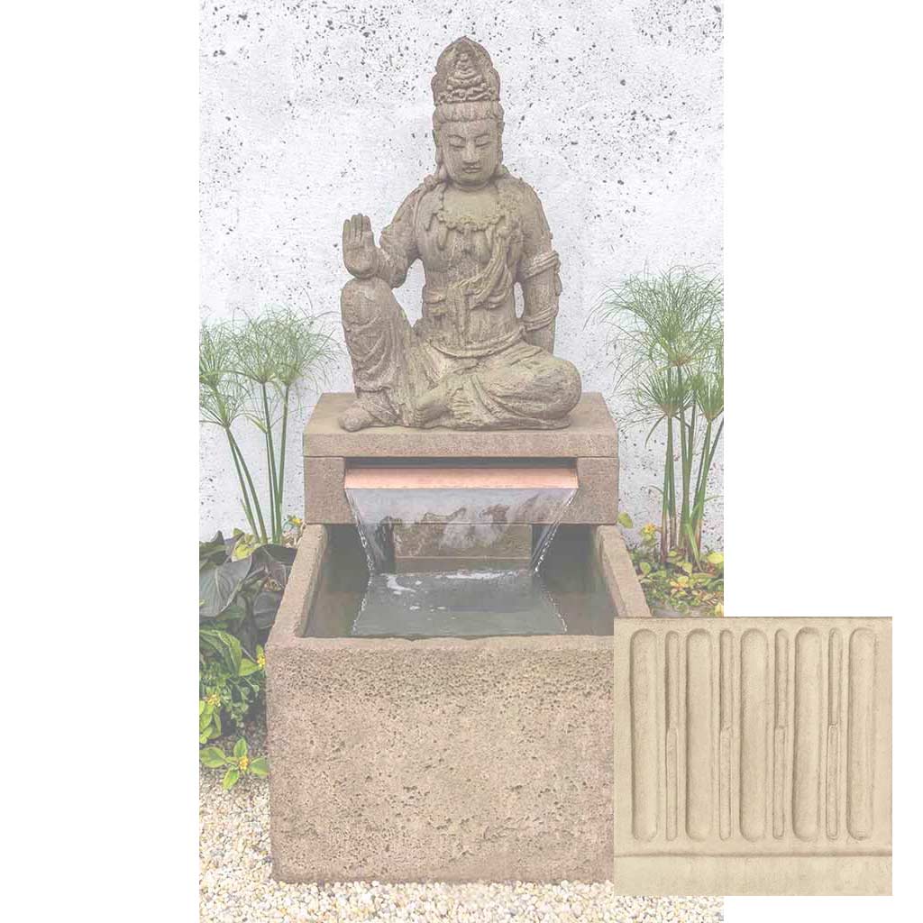 Antique Quan Yin Buddha Fountain