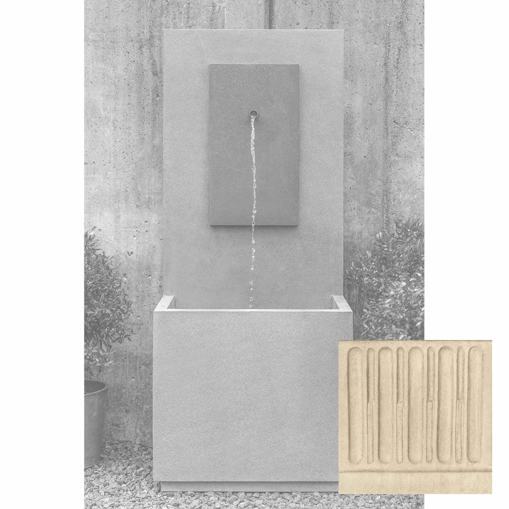MC-1 Fountain - Corten Steel Face