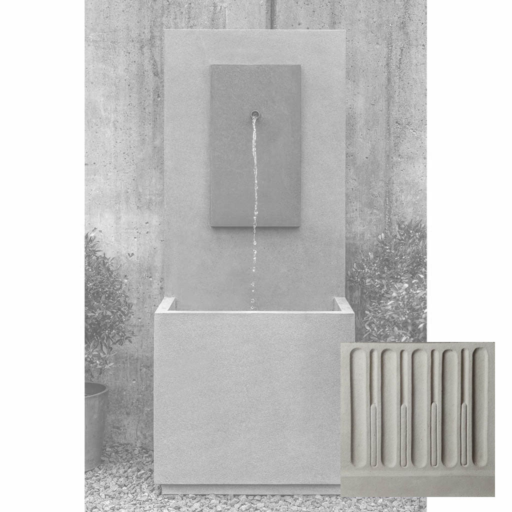 MC-1 Fountain - Corten Steel Face