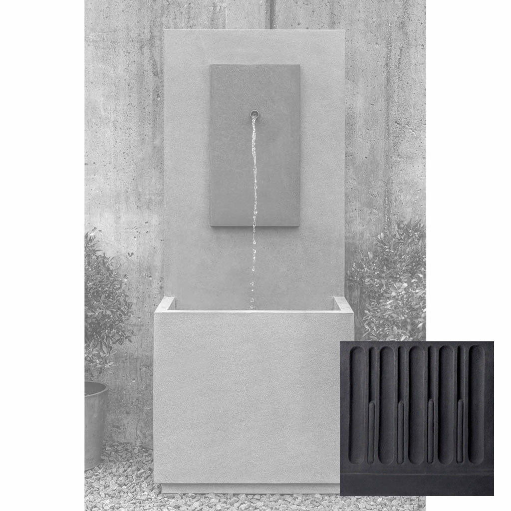 MC-1 Fountain - Corten Steel Face